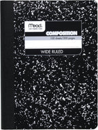 Mead Composition Notebook - Black Marble