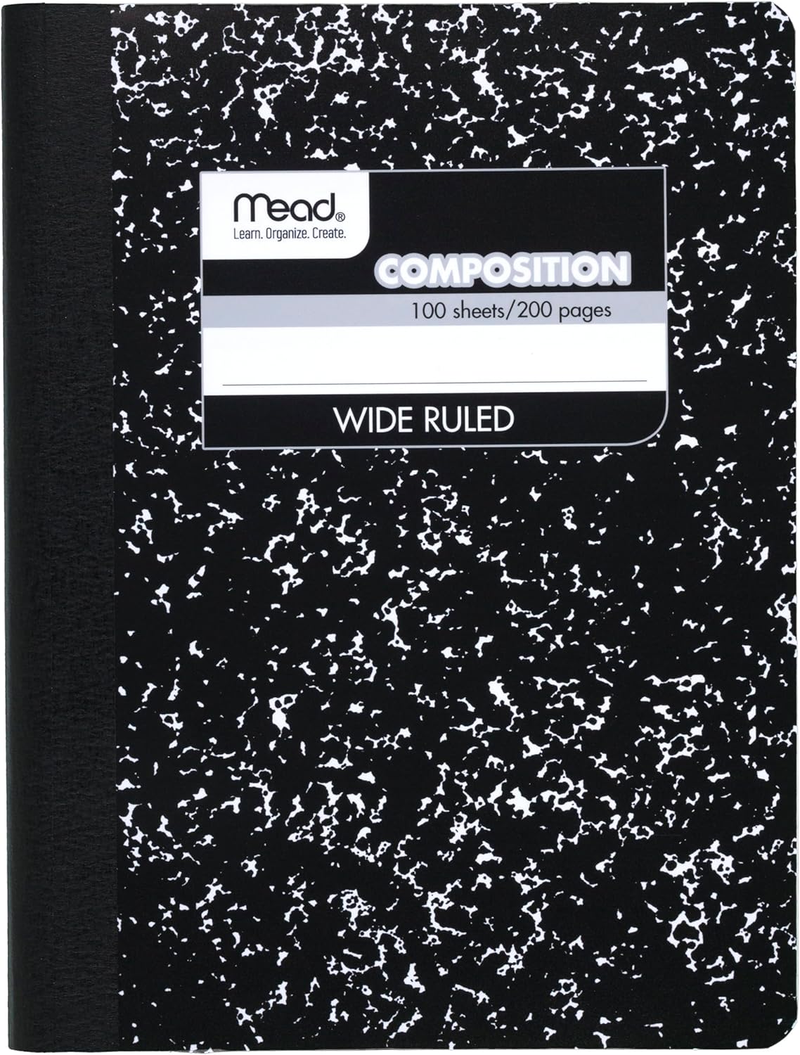 Mead Composition Notebook - Black Marble