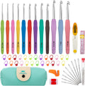 MECHEER Crochet Hook Set - 51 Piece Kit