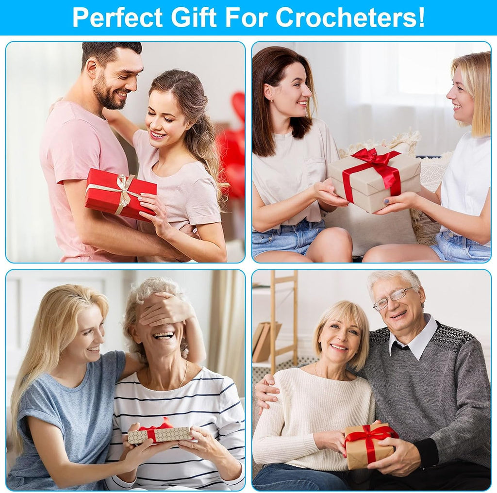 MECHEER Crochet Hook Set - 51 Piece Kit - Packaging