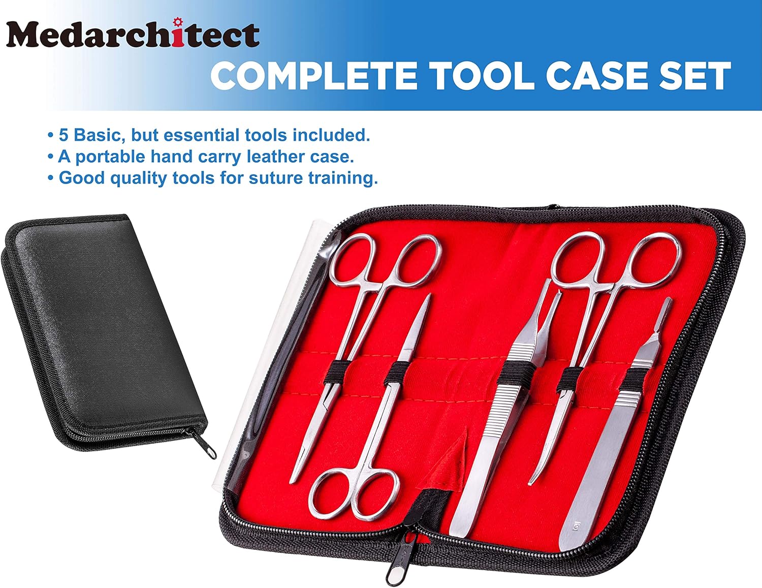 Medarchitect Suture Practice Kit - 30 Pc - Alternate angle