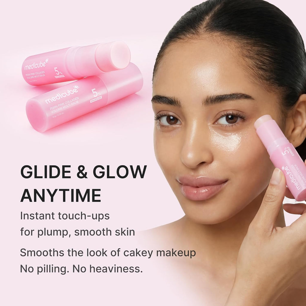 medicube PDRN Collagen Balm Stick - In use