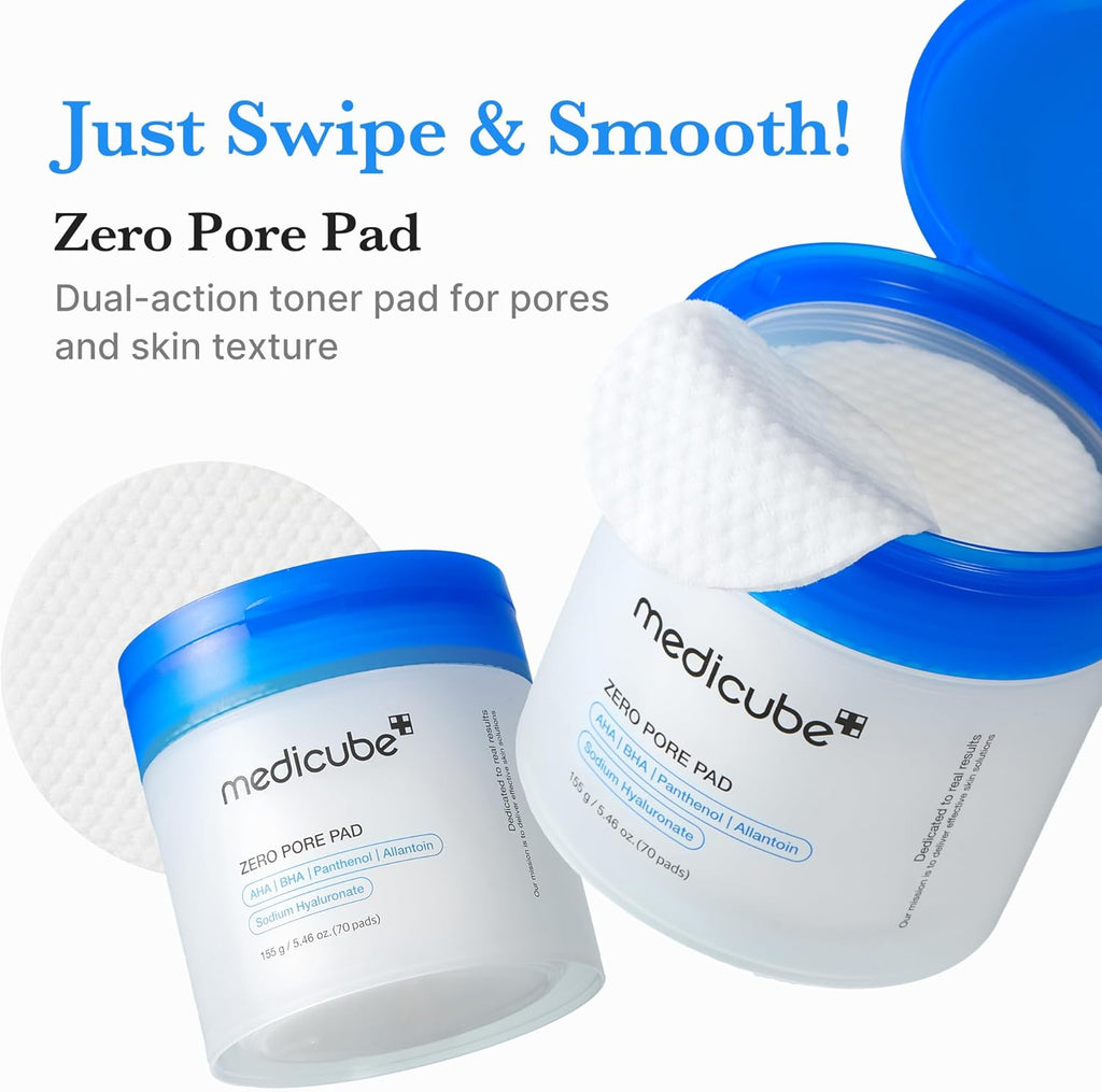 medicube Zero Pore Pad 2.0 Toner Pads - Alternate angle