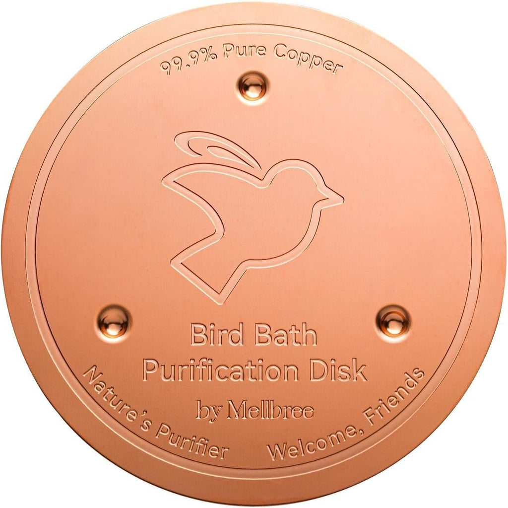 Mellbree Copper Bird Bath Cleaning Disc