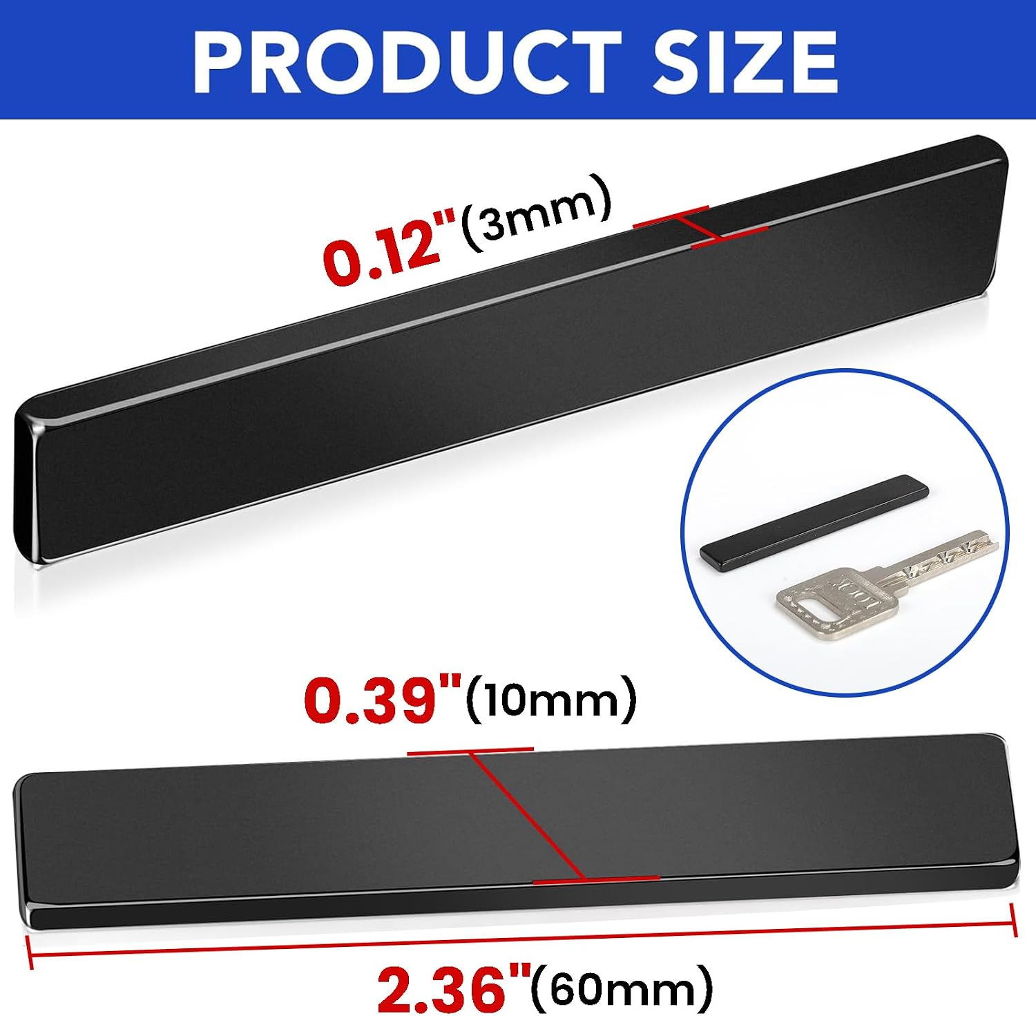 MIKEDE Neodymium Magnets - 5 Pack - Detail view