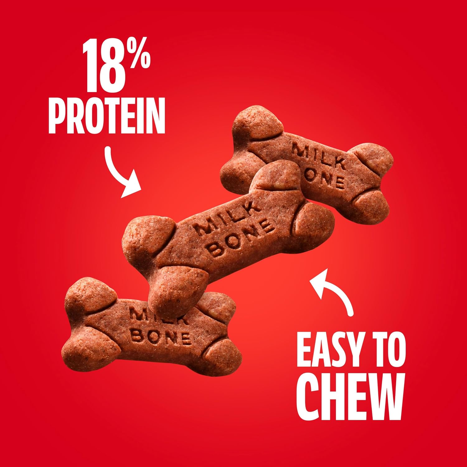 Milk-Bone Soft & Chewy Dog Treats, Beef & Filet Mignon - Close-up