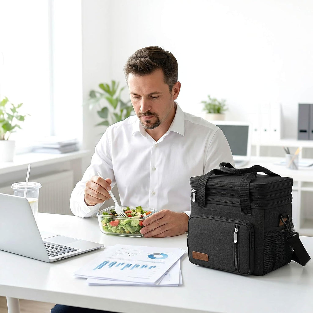 MIYCOO Insulated Lunch Bag, 15L Cooler - Feature highlight