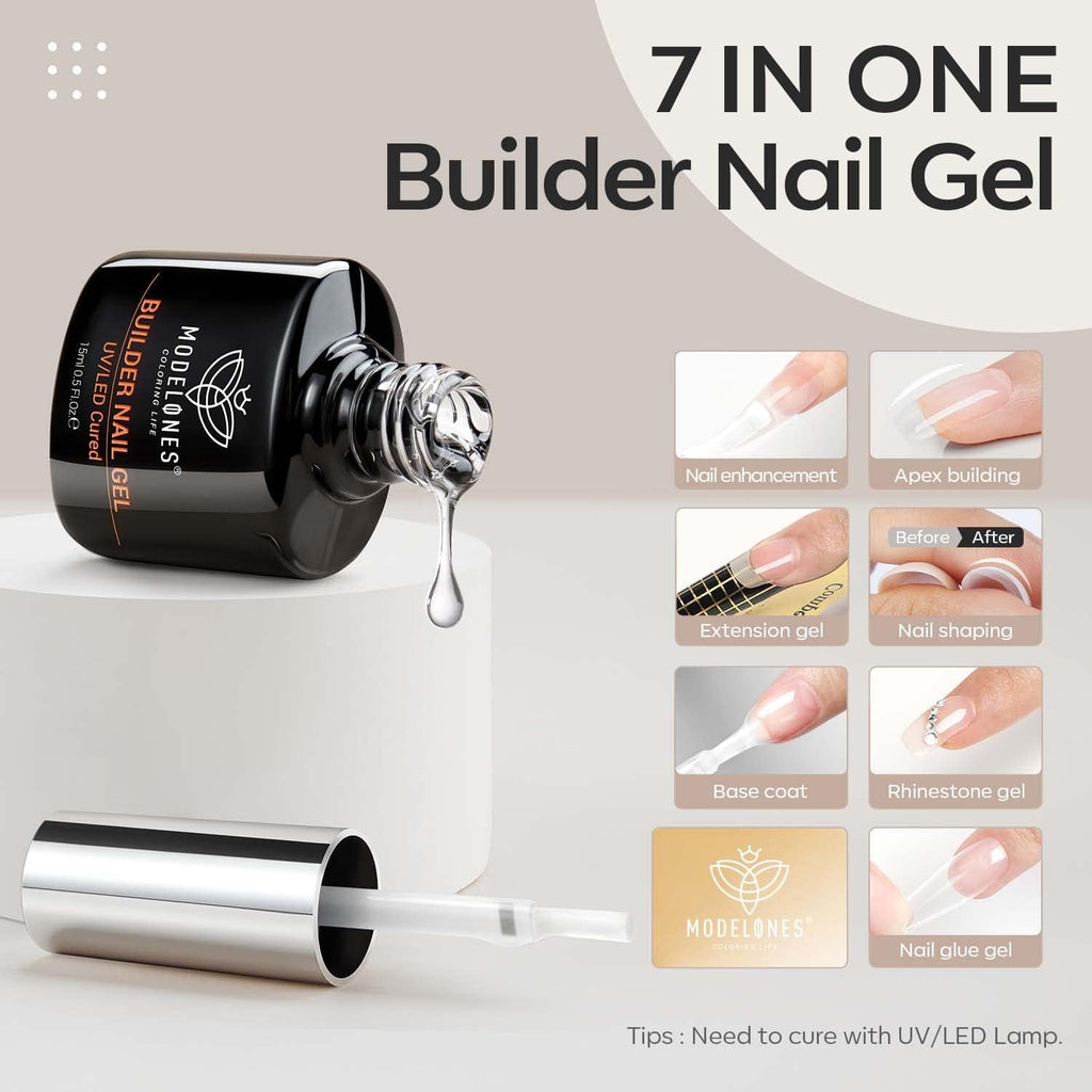 modelones 7-in-1 Builder Nail Gel - Detail view