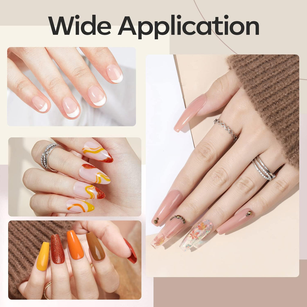 modelones 7-in-1 Builder Nail Gel - In use
