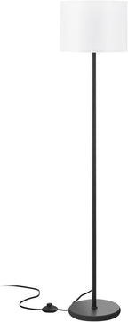 Modern 60in Floor Lamp with White Shade - Additional view