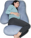 U-Shaped Full Body Pregnancy Pillow, 57in