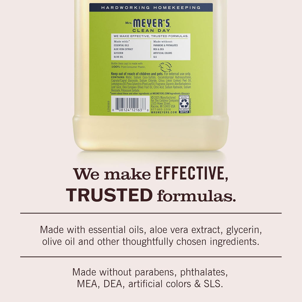 Mrs. Meyer's Hand Soap Refill 33oz - Size reference