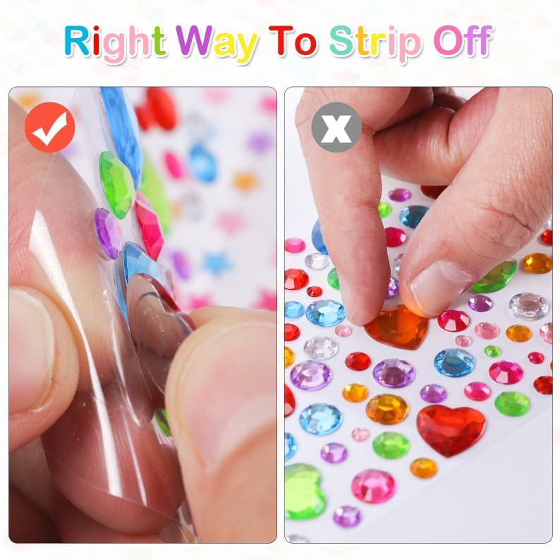 MYDBUYSOME Gem Stickers 2774pc - Packaging