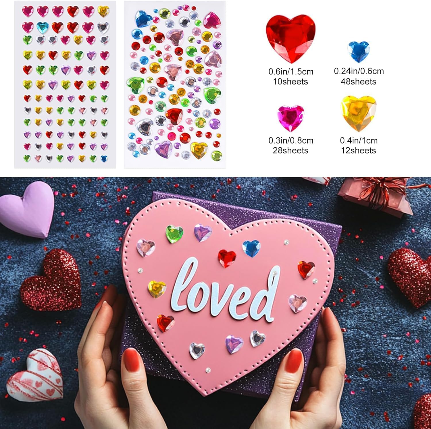 MYDBUYSOME Gem Stickers 2774pc - Additional view