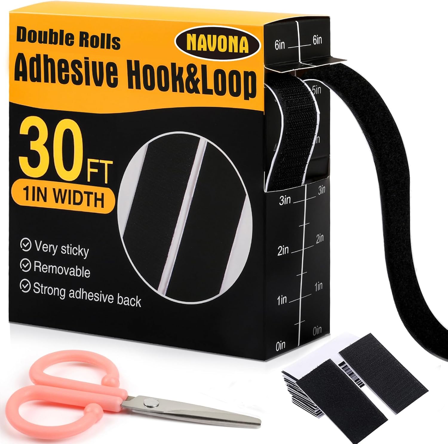 Navona Hook and Loop Tape 30ft