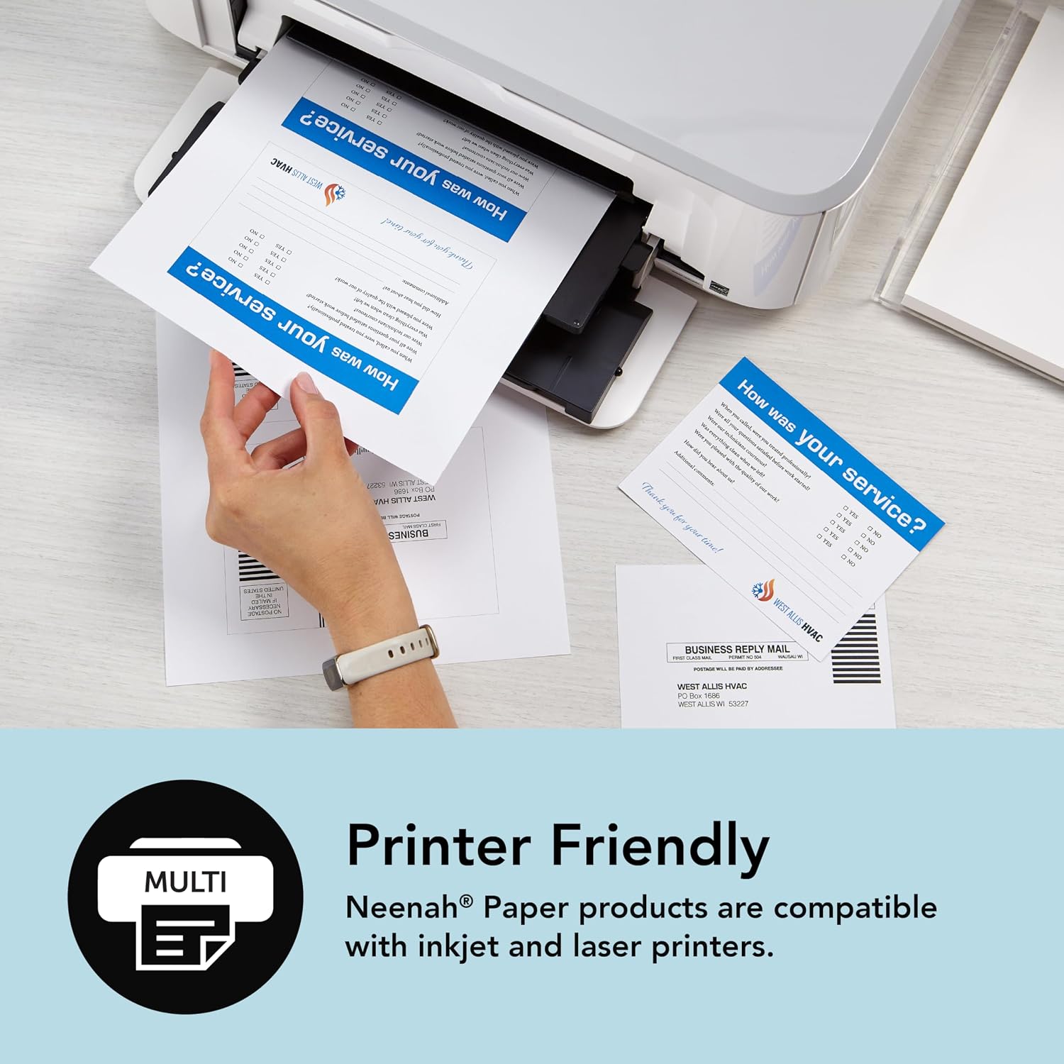 Neenah Index Cardstock 300 Sheets - Packaging