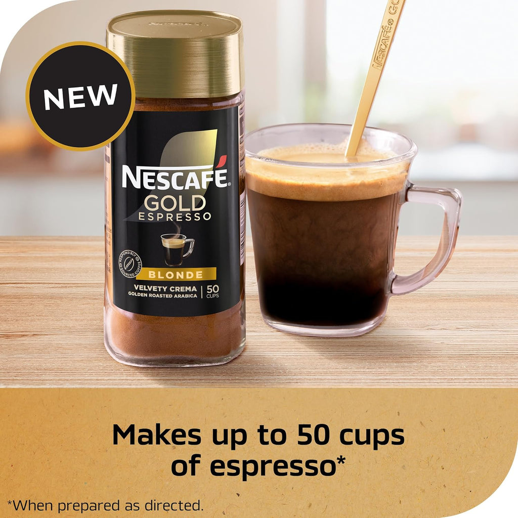 Nescafe Gold Espresso Blonde 3.5oz - Detail view