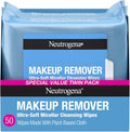 Neutrogena Micellar Makeup Remover Wipes, 2x25 Ct