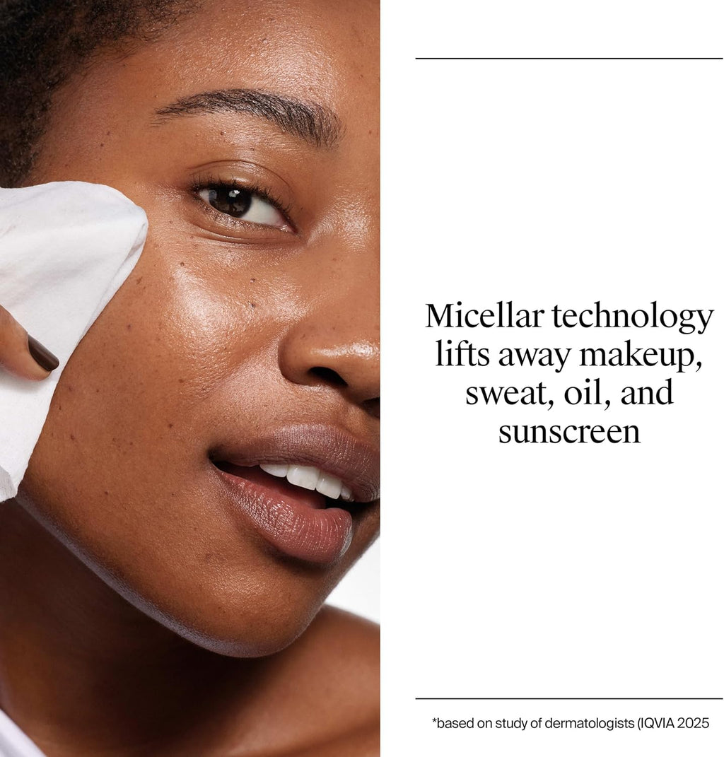 Neutrogena Micellar Makeup Remover Wipes, 2x25 Ct - Close-up