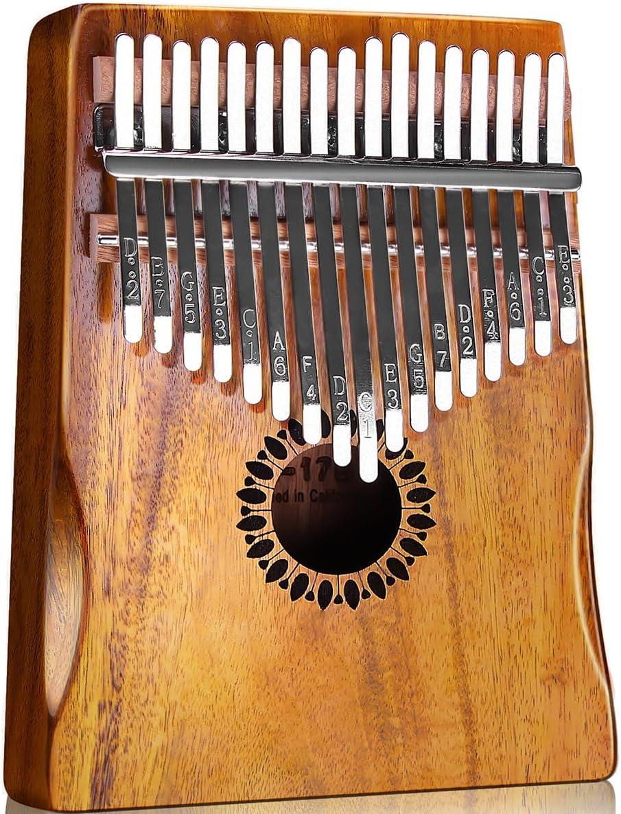 Newlam 17-Key Kalimba Thumb Piano