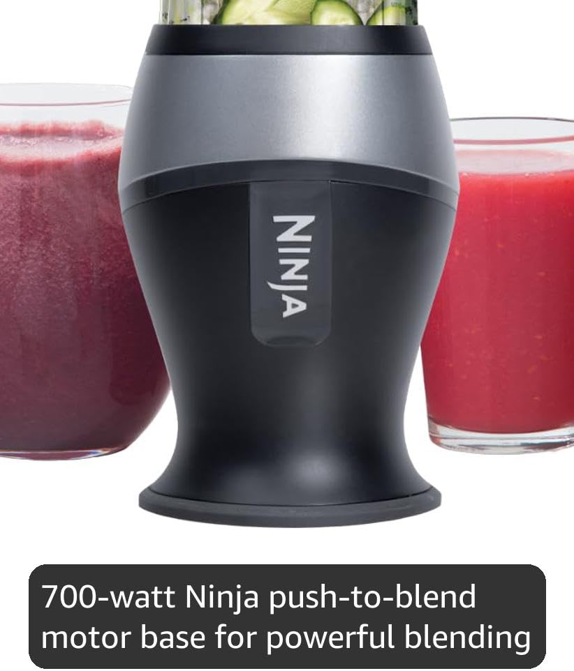 Ninja Fit Personal Blender, 700W, QB3001SS - Close-up
