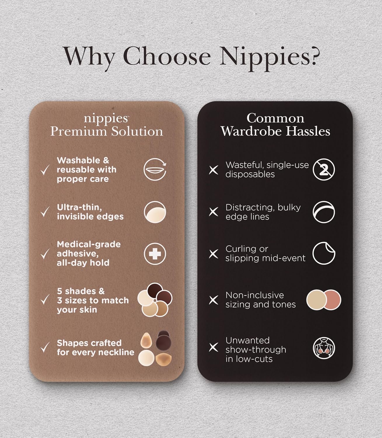 Nippies Reusable Silicone Nipple Covers - Alternate angle
