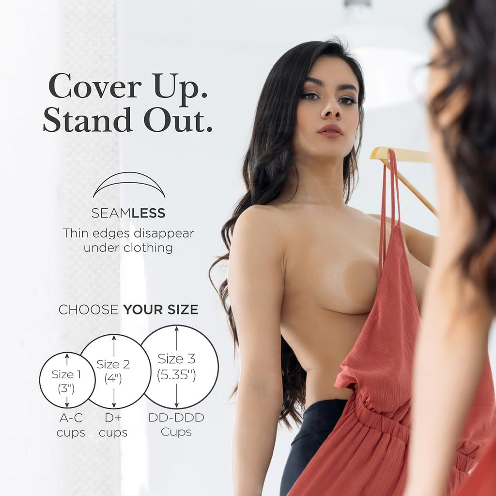 Nippies Reusable Silicone Nipple Covers - Close-up