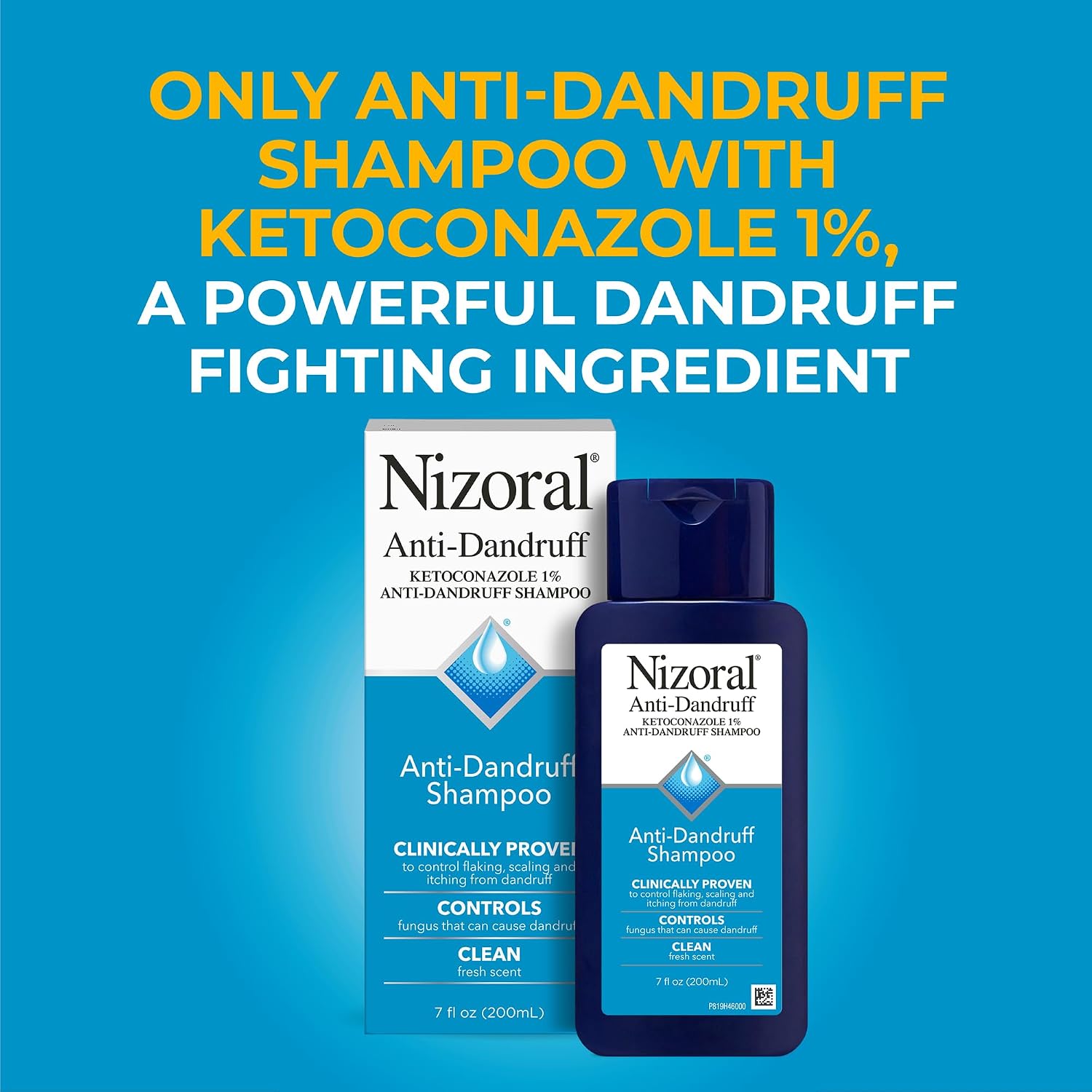 Nizoral Anti-Dandruff Shampoo, 7 Fl Oz - Detail view