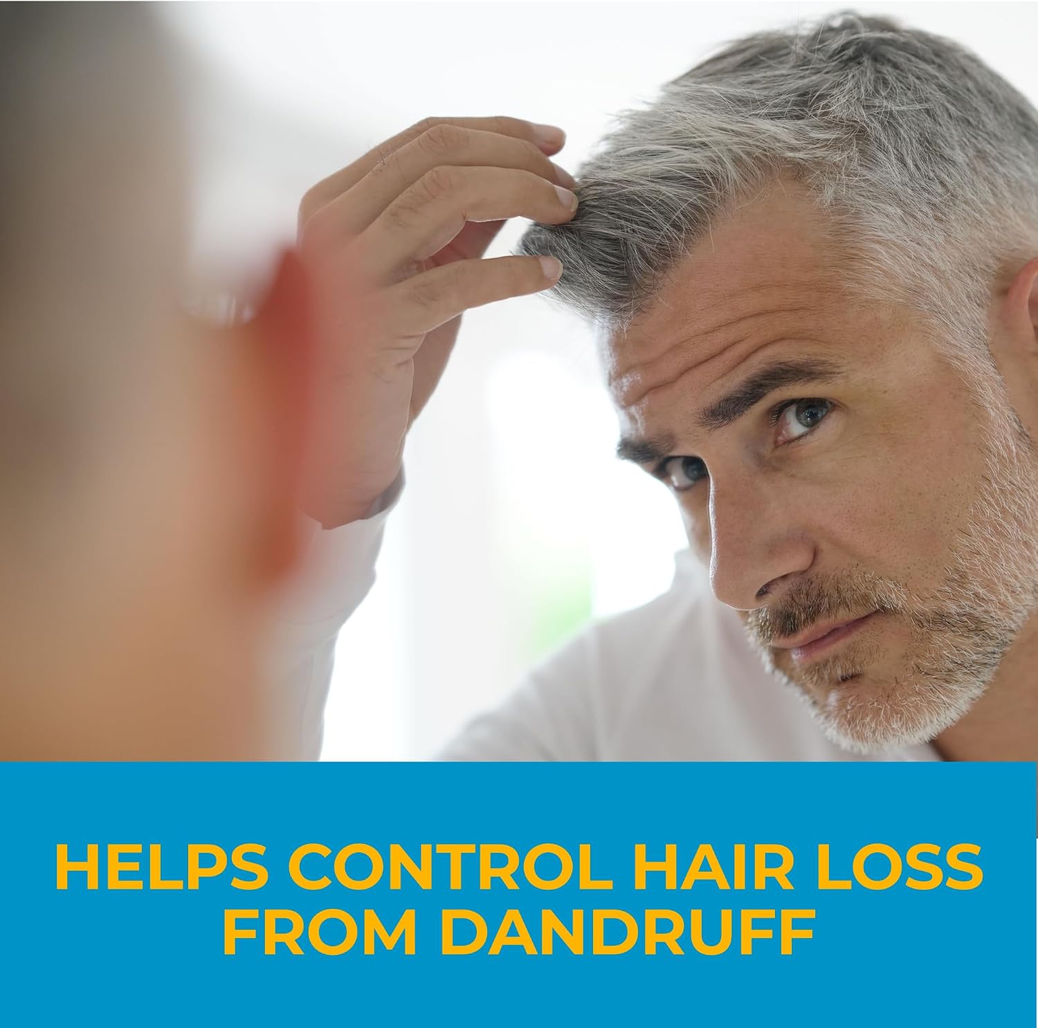 Nizoral Anti-Dandruff Shampoo, 7 Fl Oz - In use