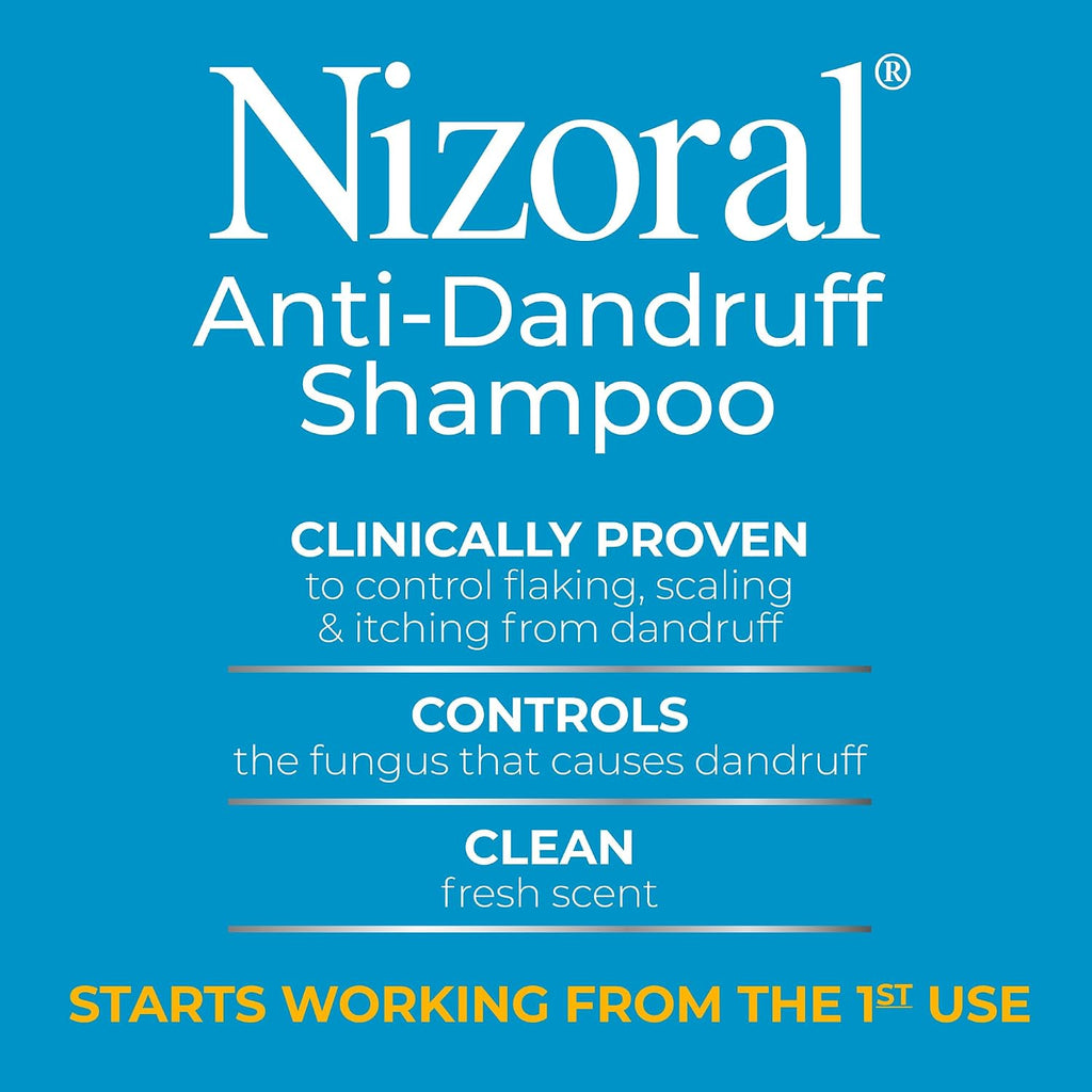 Nizoral Anti-Dandruff Shampoo, 7 Fl Oz - Feature highlight