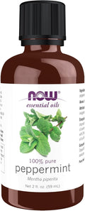 NOW Peppermint Essential Oil, 2 Ounce