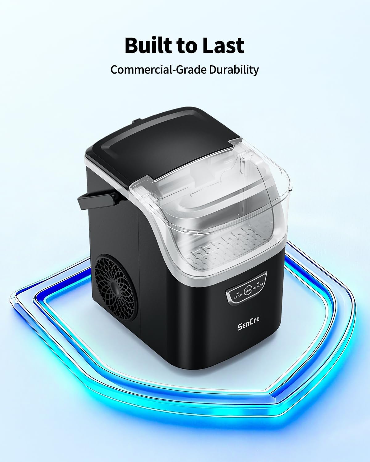 SenCre Nugget Ice Maker, 40 lbs/Day - In use