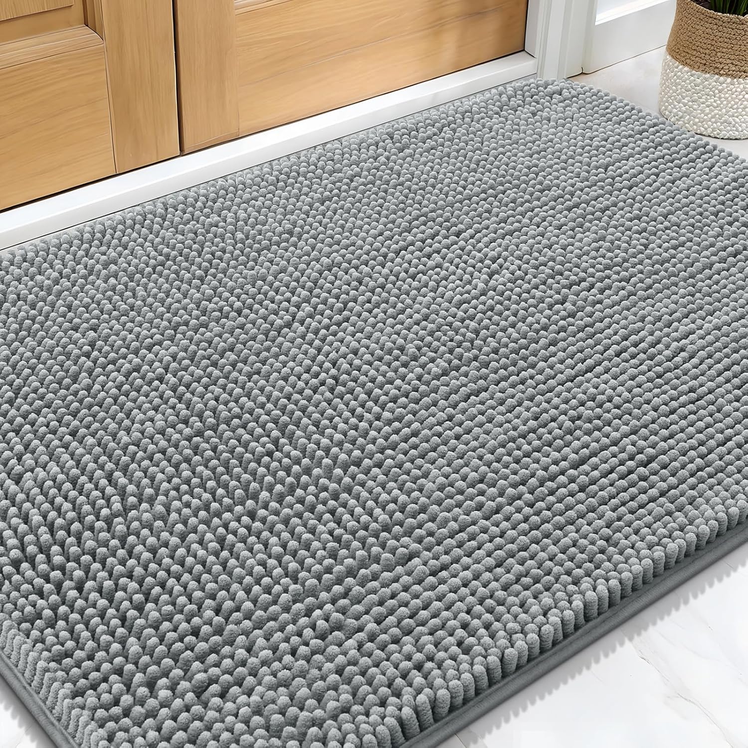 OLANLY Dog Door Mat for Muddy Paws
