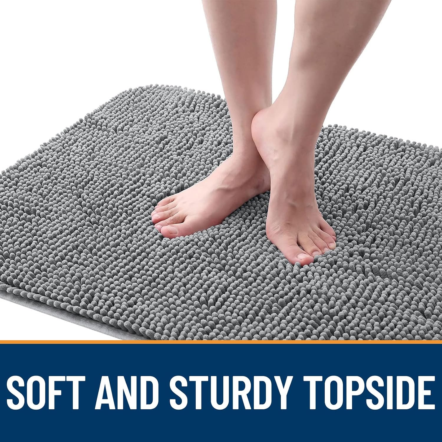 OLANLY Dog Door Mat for Muddy Paws - Close-up