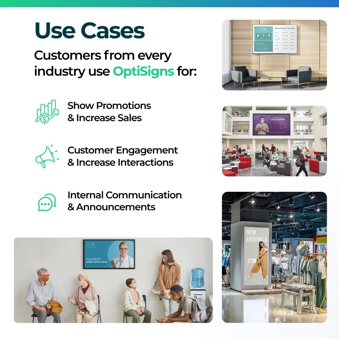 OptiSigns OptiStick 4K Digital Signage Player - Alternate angle