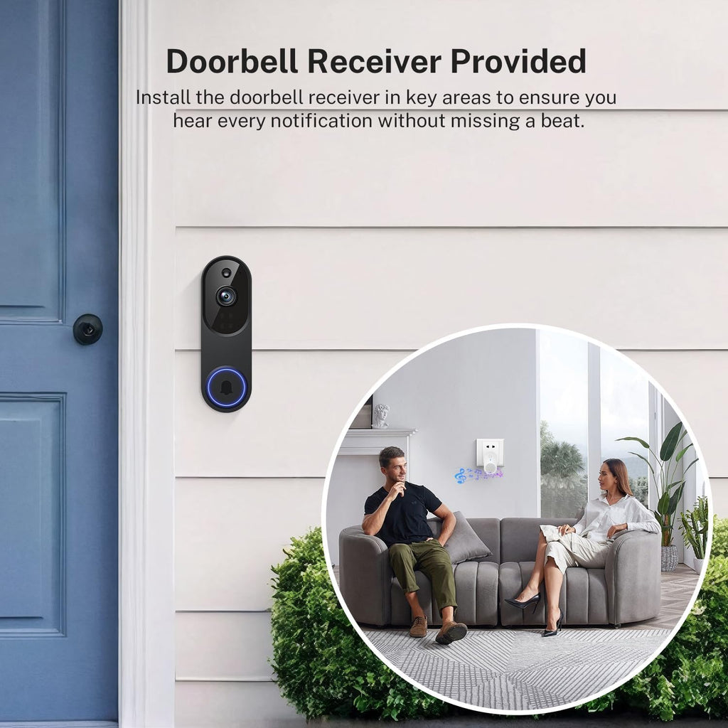 Orbitell 1080p Wireless WiFi Video Doorbell Camera - Packaging