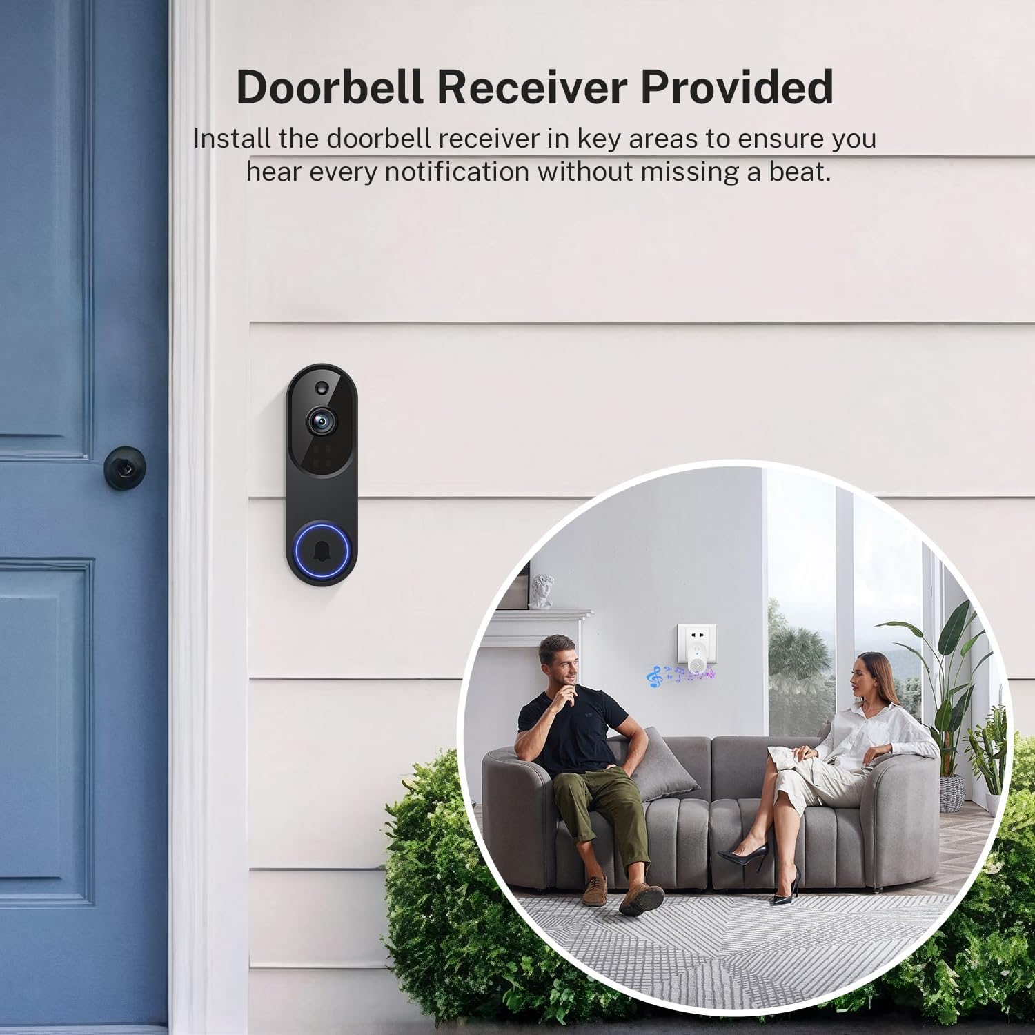 Orbitell 1080p Wireless WiFi Video Doorbell Camera - Packaging