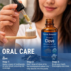 Organic Clove Essential Oil 30ml, Pure Natural - Close-up