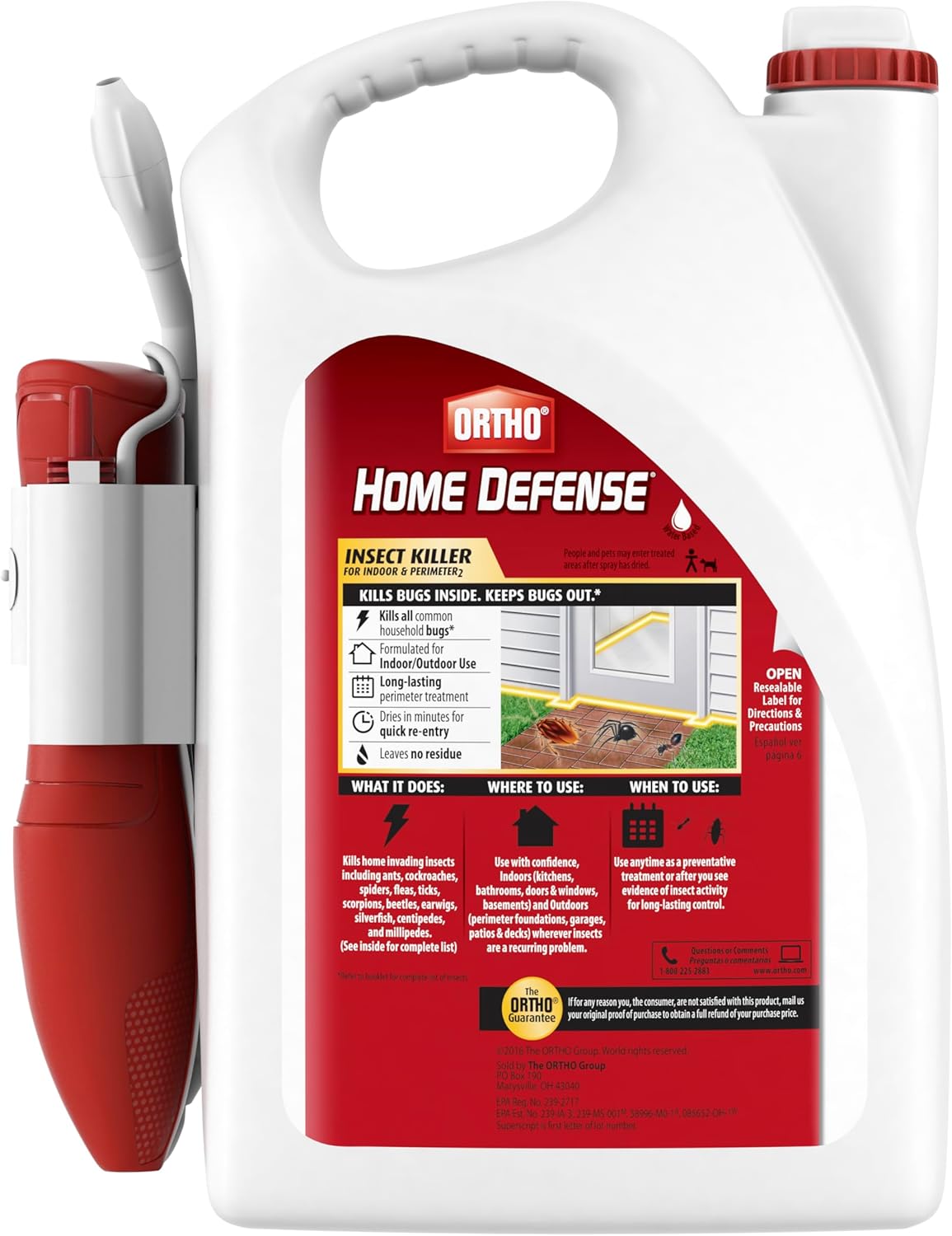 Ortho Home Defense Insect Killer, 1.33 Gal Wand - Detail view