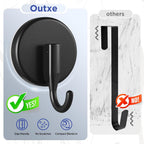 OUTXE Suction Cup Wreath Hanger, 2-Pack - Close-up