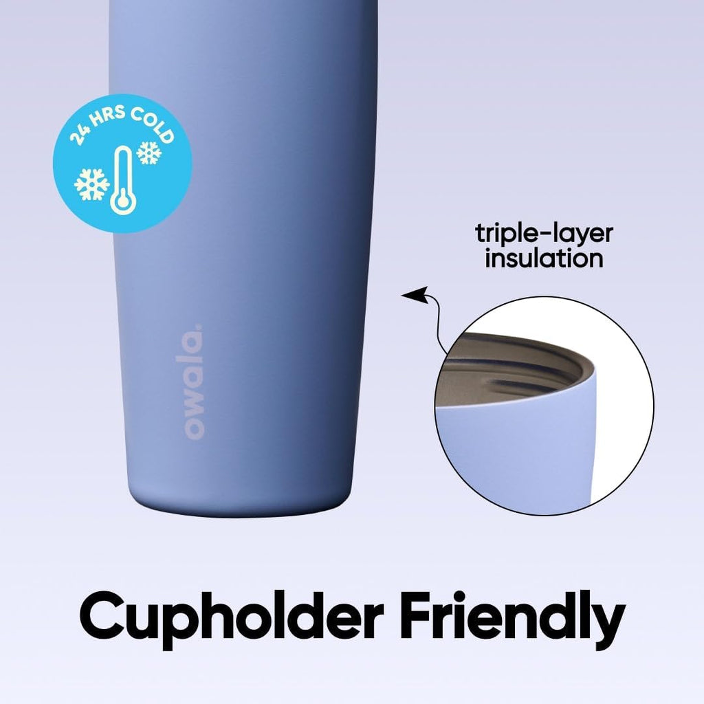 Owala FreeSip Sway Insulated Water Bottle, 30oz - Size reference