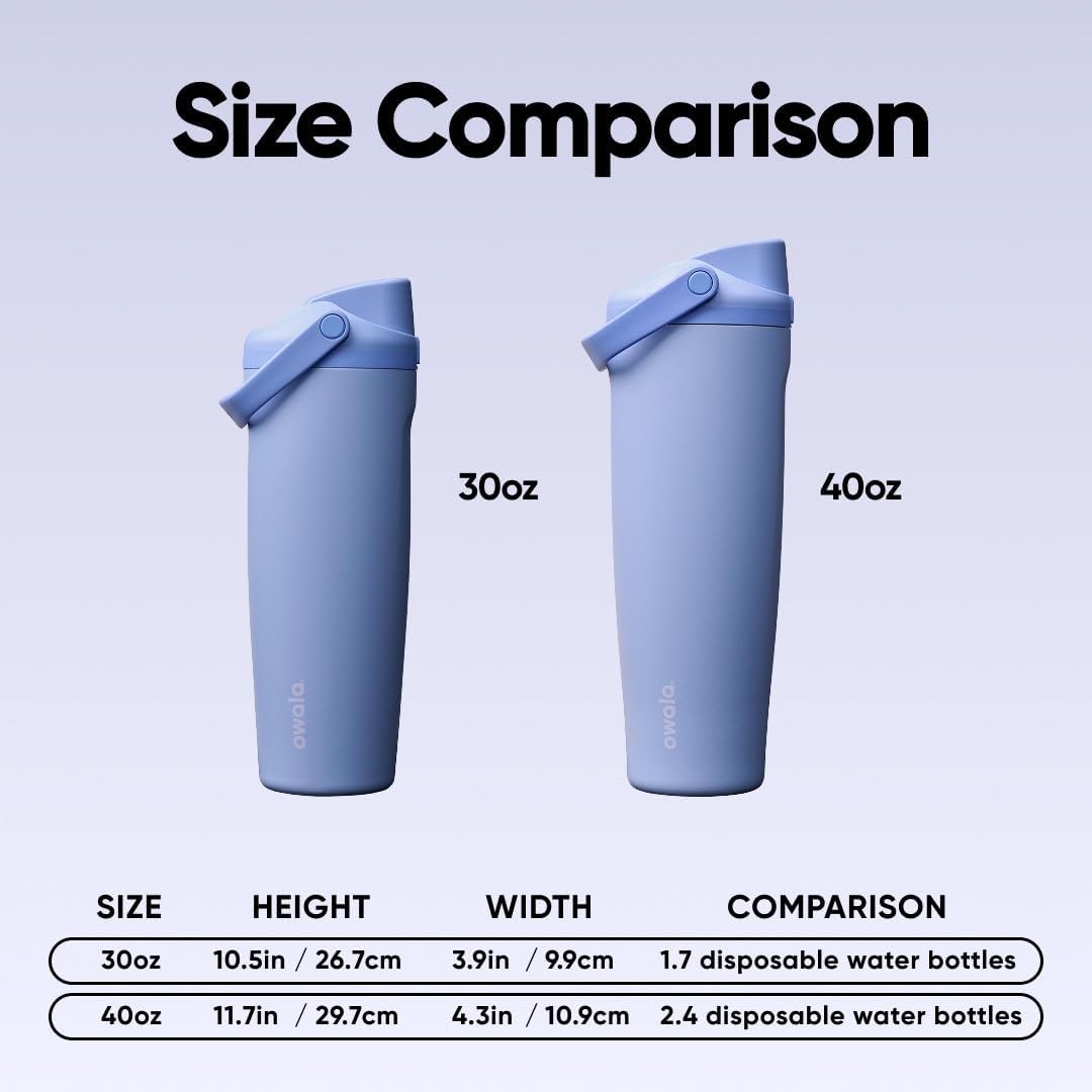 Owala FreeSip Sway Insulated Water Bottle, 30oz - Packaging