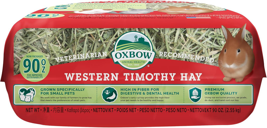 Oxbow Western Timothy Hay for Small Pets, 90oz - Additional view