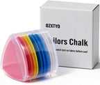 OZXTYO Triangle Tailors Chalk, 10-Piece Set - Detail view