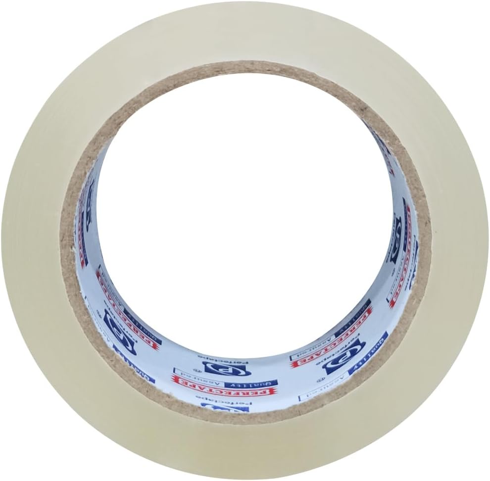 P PERFECTAPE Heavy Duty Clear Packing Tape, 6pk - In use