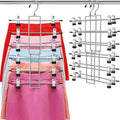 Lumigens 6 Tier Pants Hangers with Clips