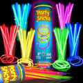 PartySticks Glow Sticks, 100 Pack, 8 Inch