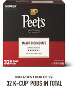 Peet's Dark Roast K-Cup Pods, 32 Count - Alternate angle