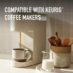 Peet's Dark Roast K-Cup Pods, 32 Count - In use