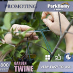 PerkHomy Natural Jute Garden Twine, 800 Feet - Alternate angle